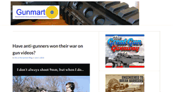Desktop Screenshot of gunmartblog.com